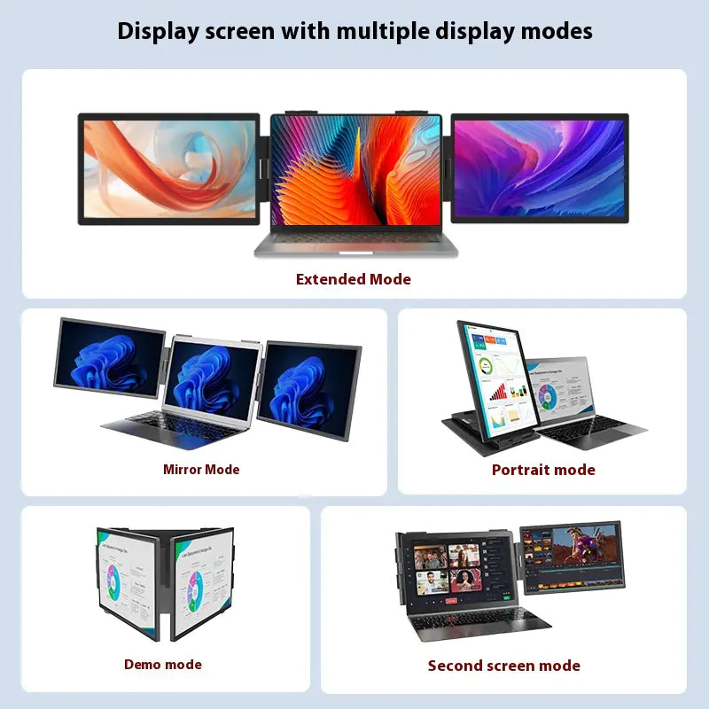 Dual-Screen Portable Monitor